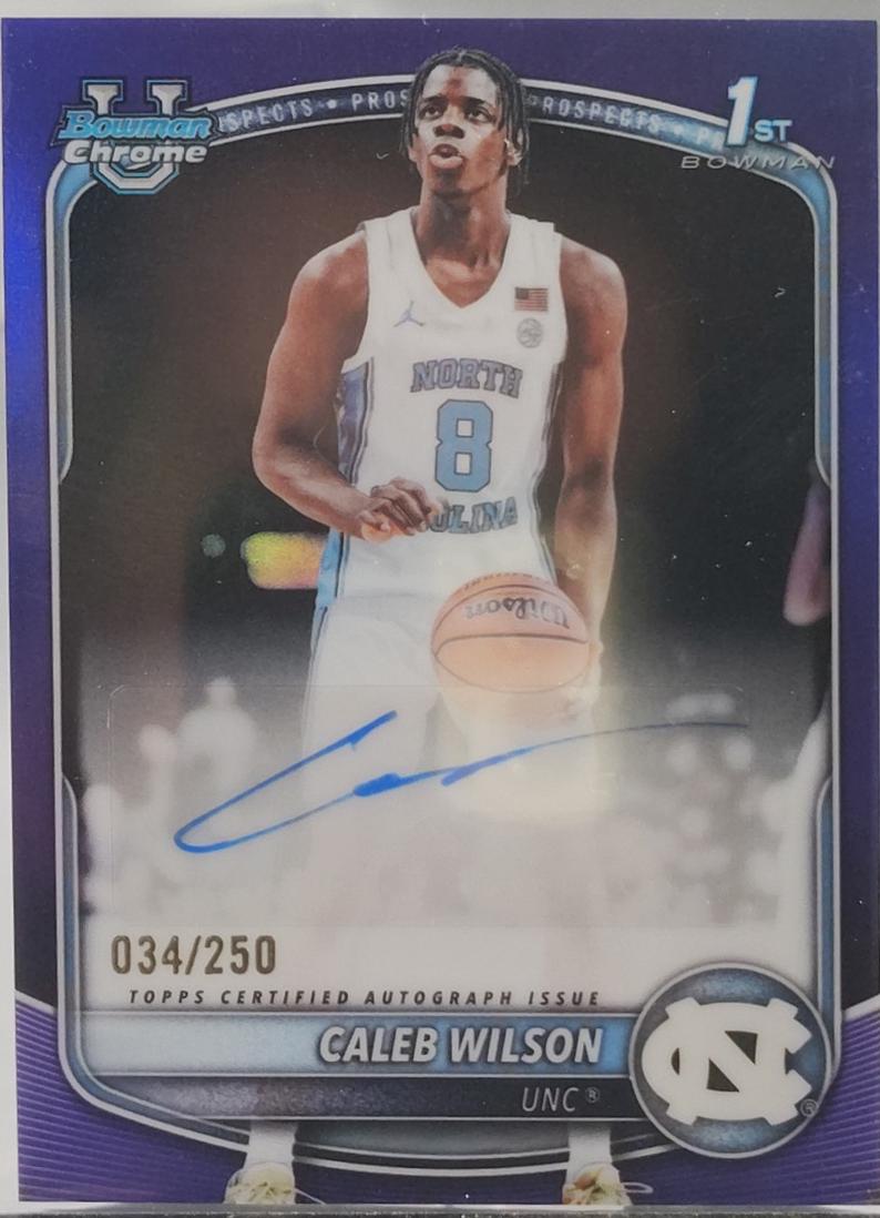 Caleb Wilson [Purple Refractor] #CPA-CL