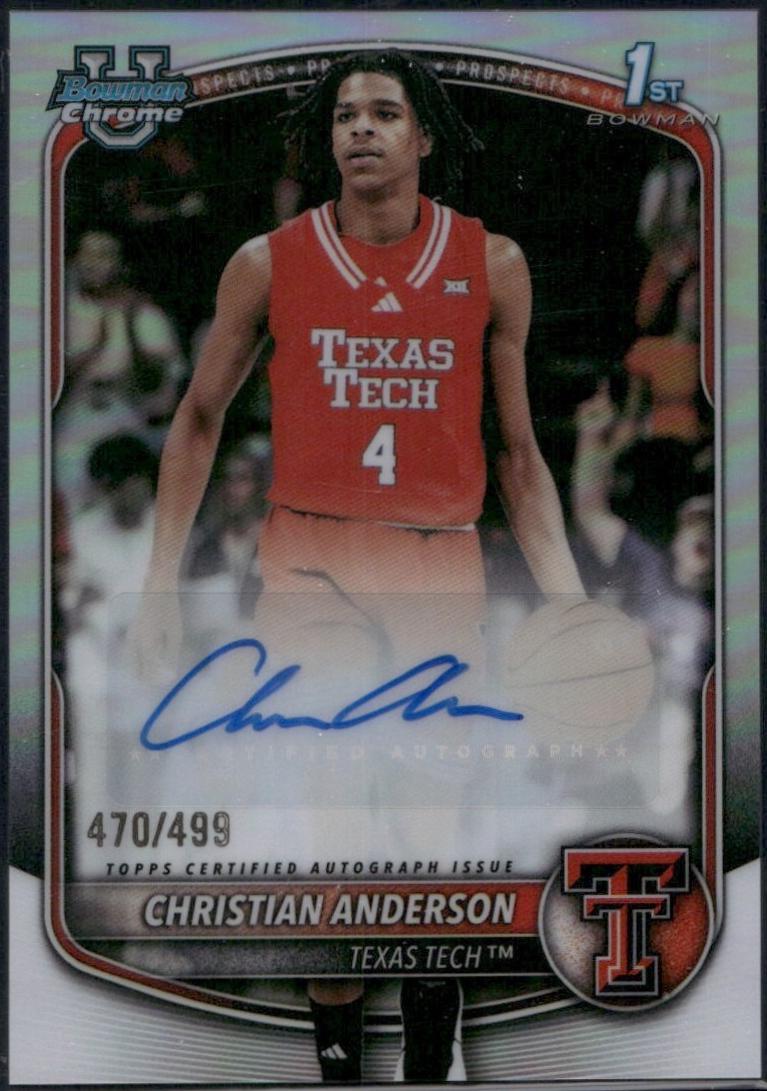 Christian Anderson [Refractor] #CPA-CA