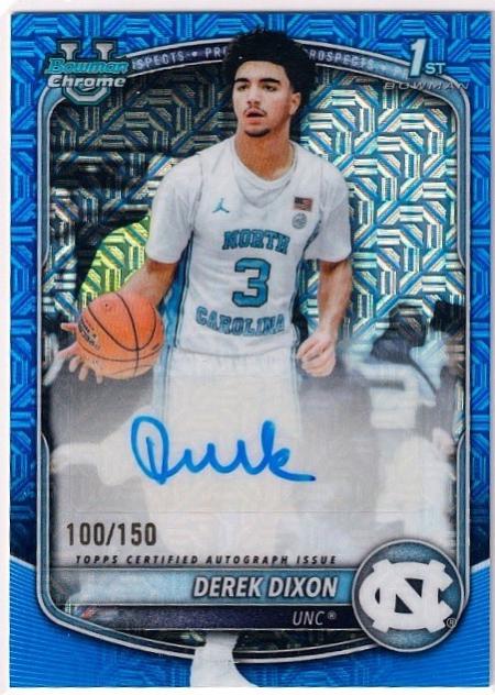 Derek Dixon [Blue X-Fractor] #CPA-DD