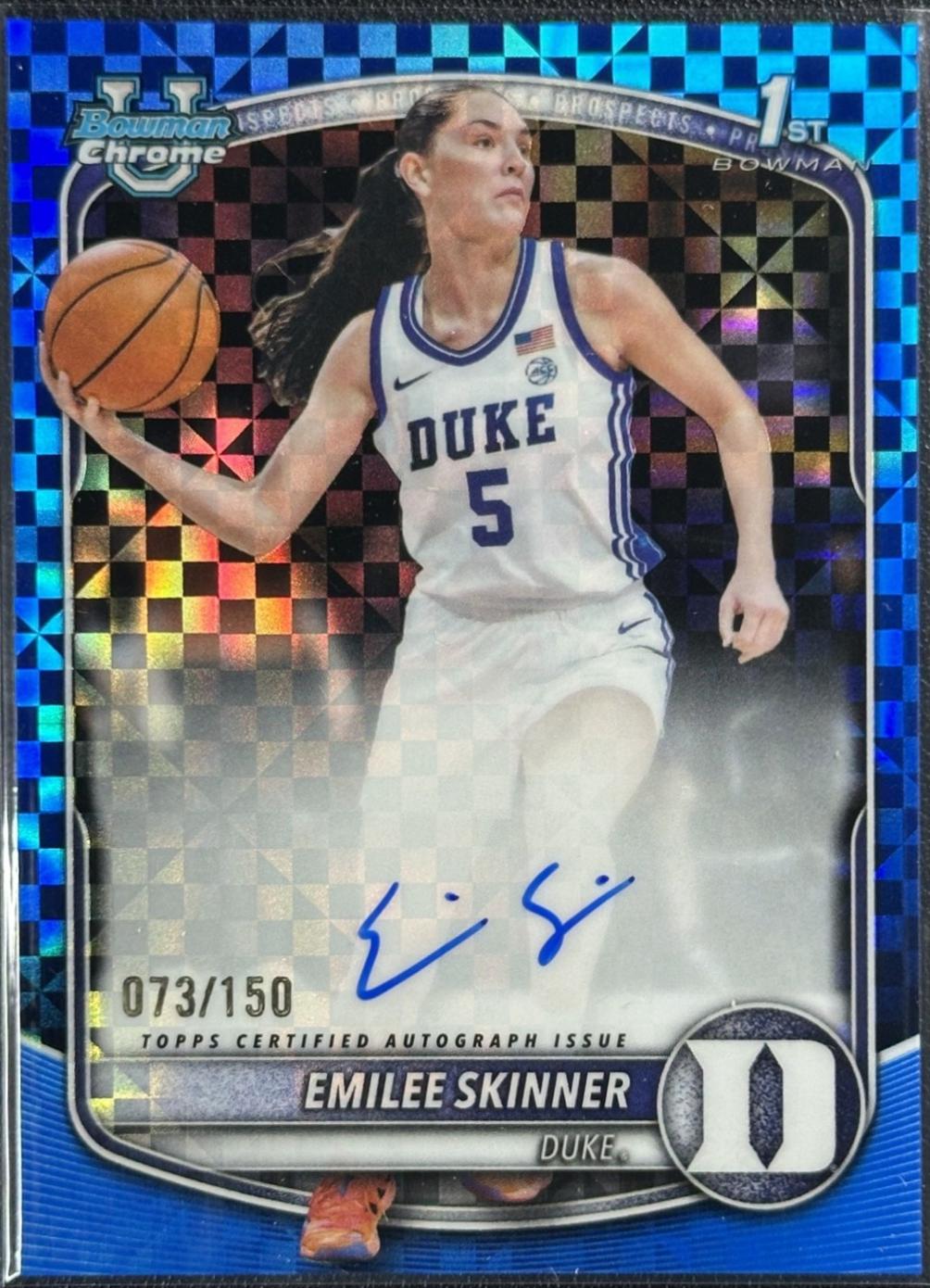 Emilee Skinner [Blue X-Fractor] #CPA-ES
