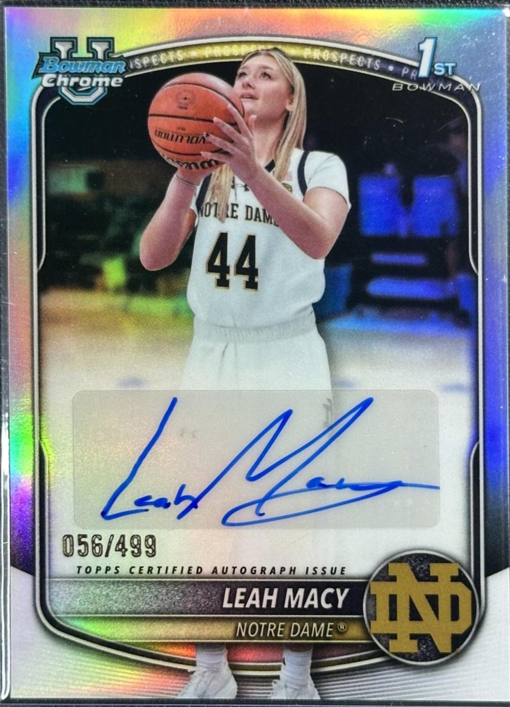 Leah Macy [Refractor] #CPA-LM