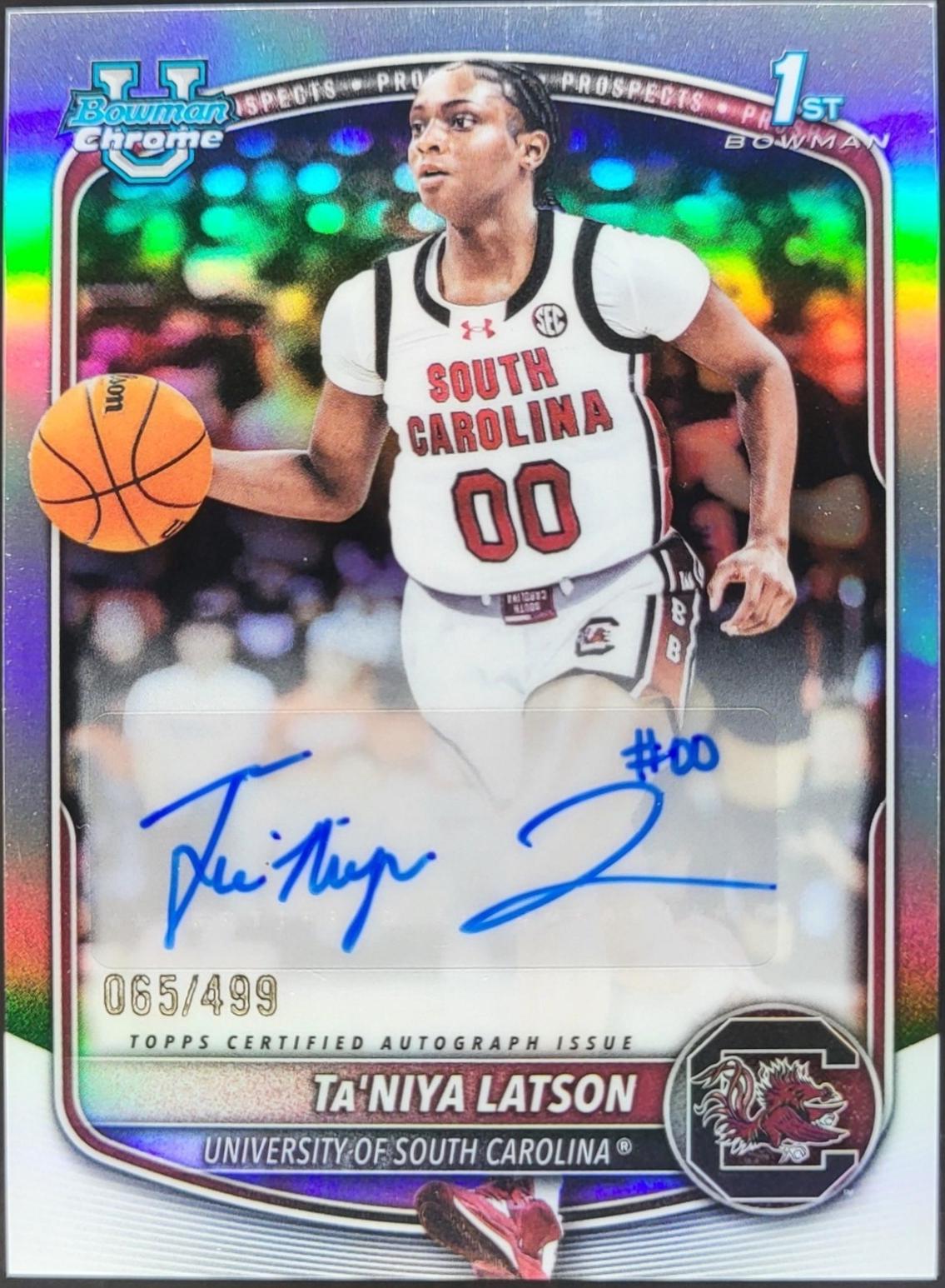 Ta'Niya Latson [Refractor] #CPA-TL