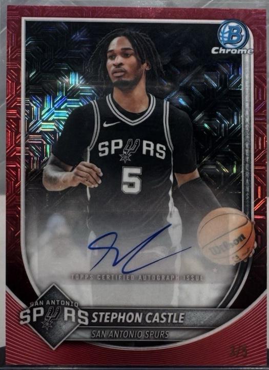 Stephon Castle [Red Geometric] #BCA-SC