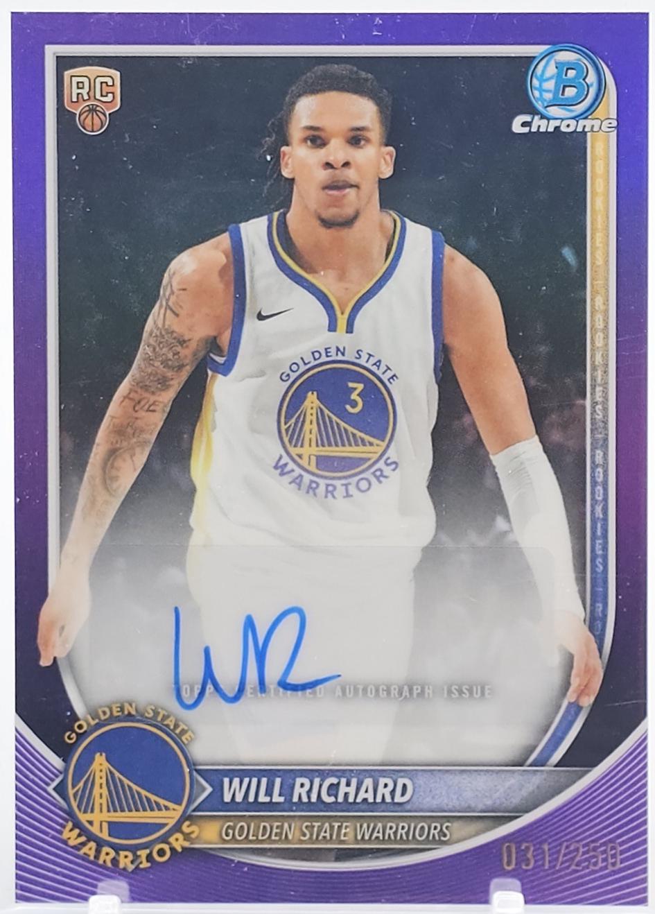 Will Richard [Purple Refractor] #BCA-WI