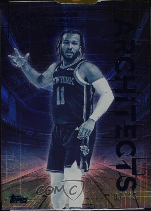 Jalen Brunson [Blue] #AR-25