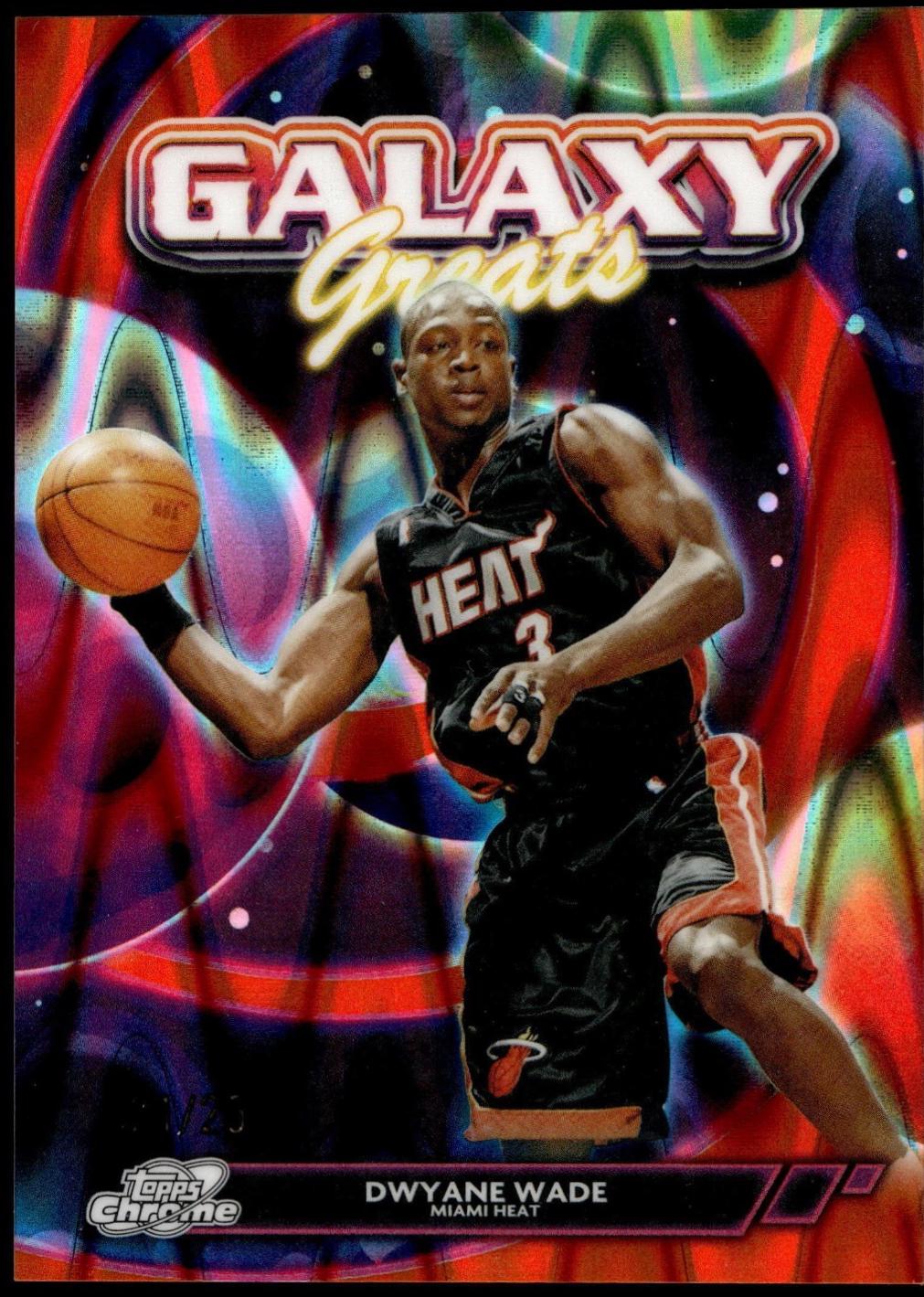 Dwyane Wade [Orange Galactic Refractor] #GG-4