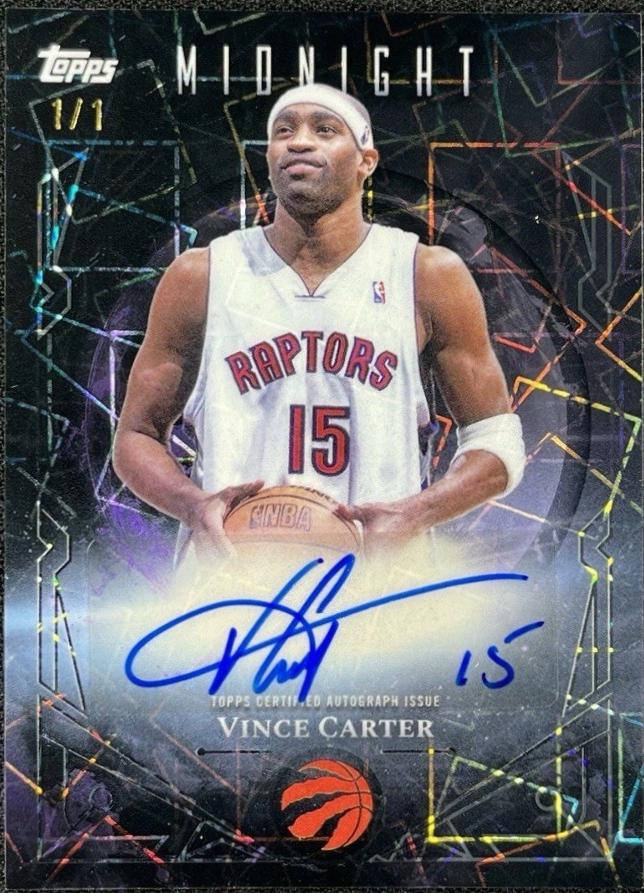 Vince Carter [Black Light] #MS-VC