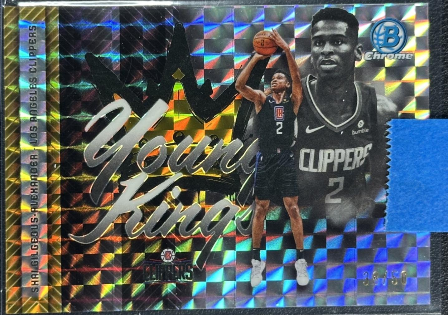 Shai Gilgeous-Alexander [Gold Refractor] #YK-1