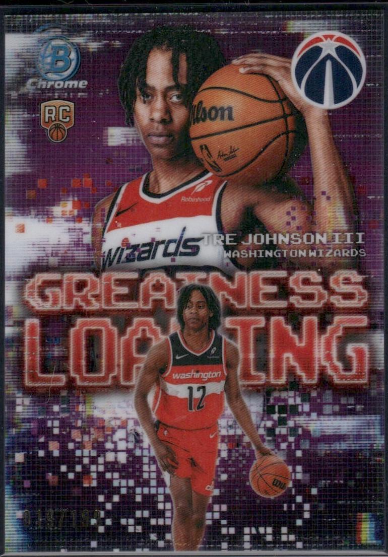 Tre Johnson III [Fuchsia Refractor] #GL-6