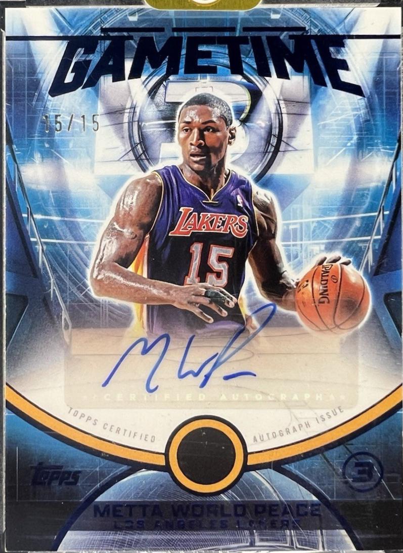 Metta World Peace [Blue] #GT-MW