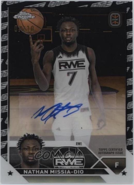 Nathan Missia-Dio [Black White OTE Refractor] #A-NMA