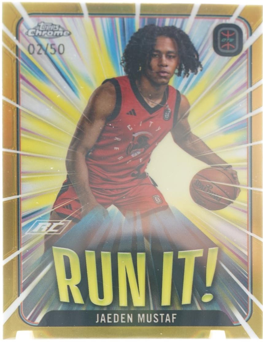 Jaeden Mustaf [Gold Refractor] #RI-1