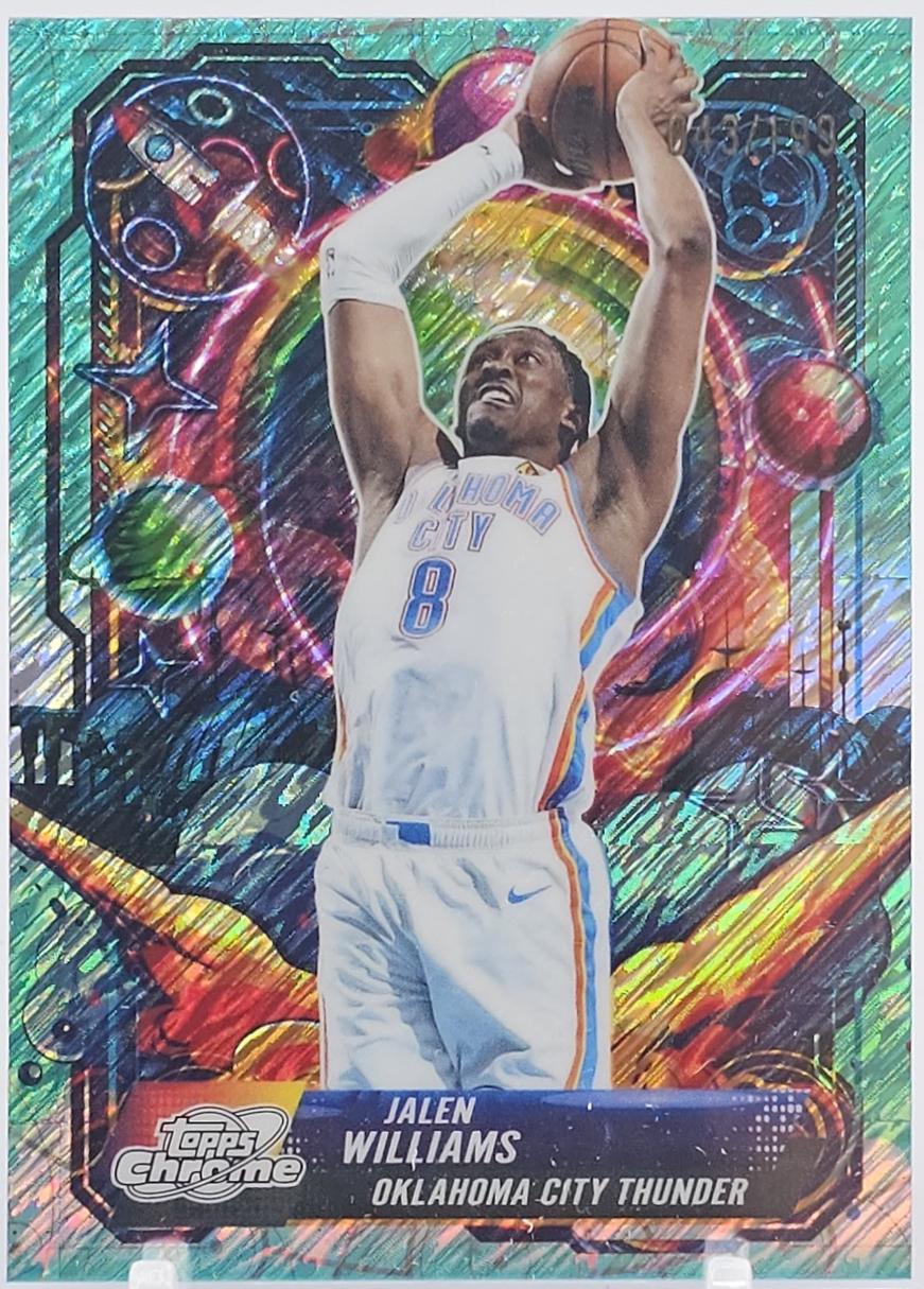 Jalen Williams [Aqua Equinox Refractor] #PRP-6