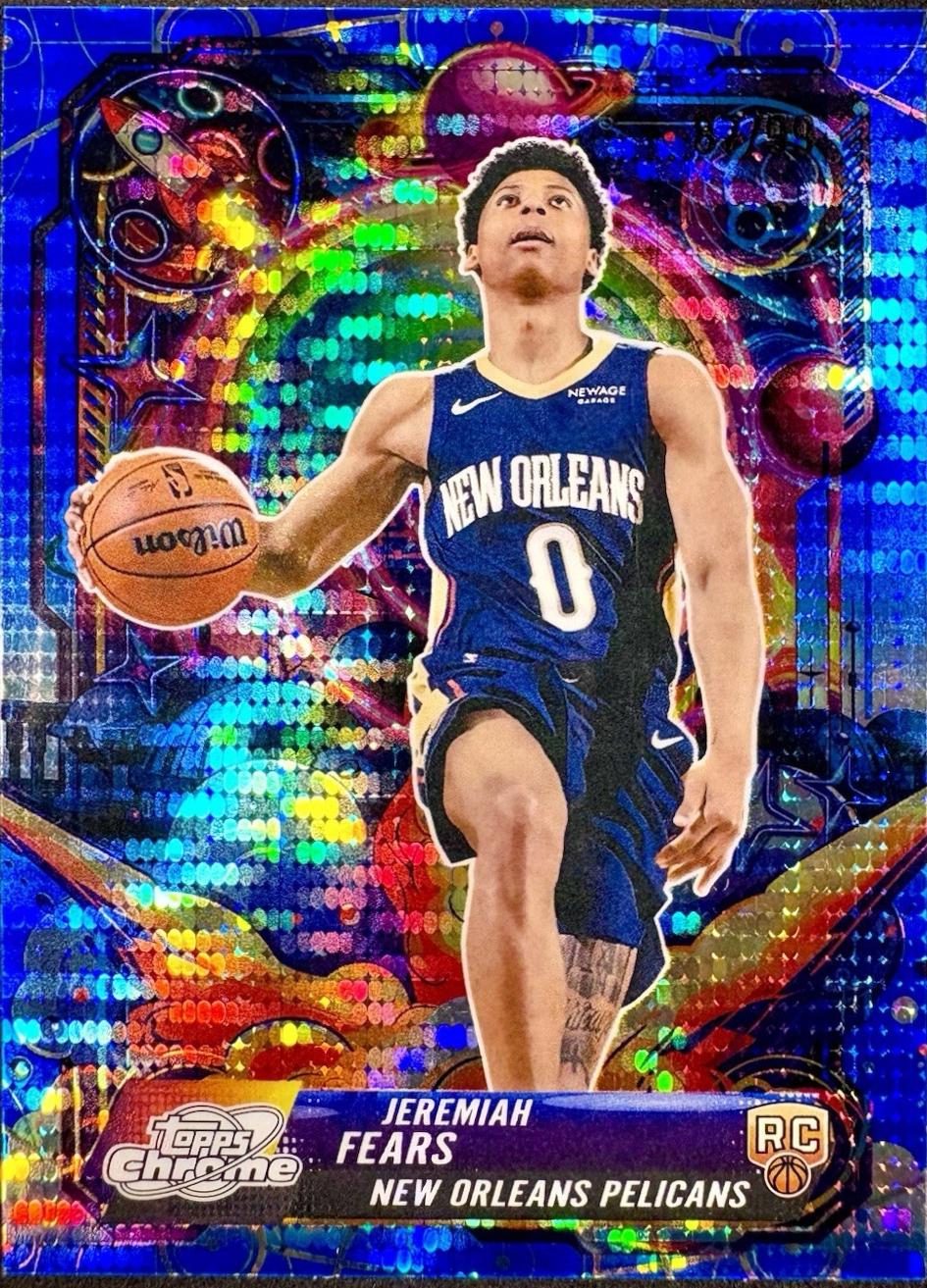 Jeremiah Fears [Blue Moon Refractor] #PRP-22