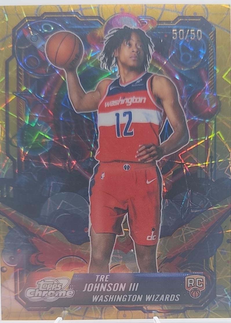 Tre Johnson III [Gold Interstellar Refractor] #PRP-21