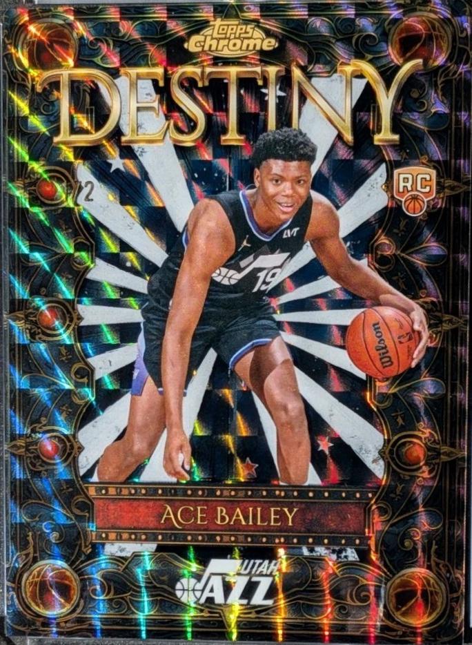 Ace Bailey [Refractor White Geometric] #D-5