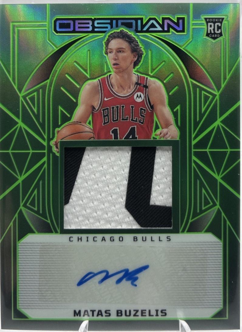 Matas Buzelis [Green Autograph] #228