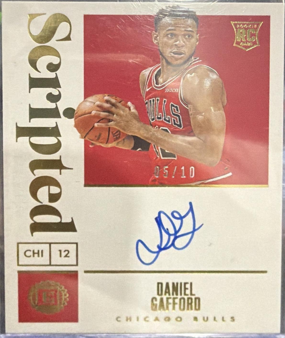 Daniel Gafford [Autograph Gold] #148