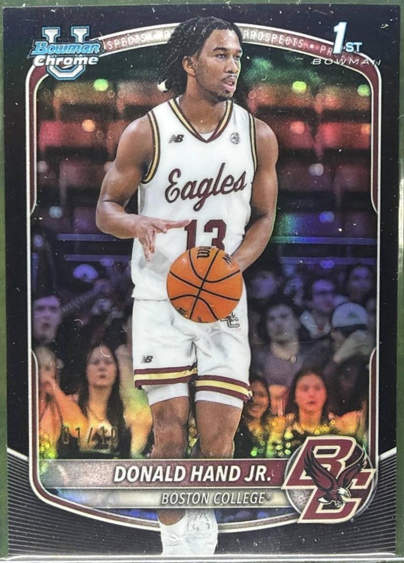 Donald Hand Jr. [Black Refractor] #BCP-57