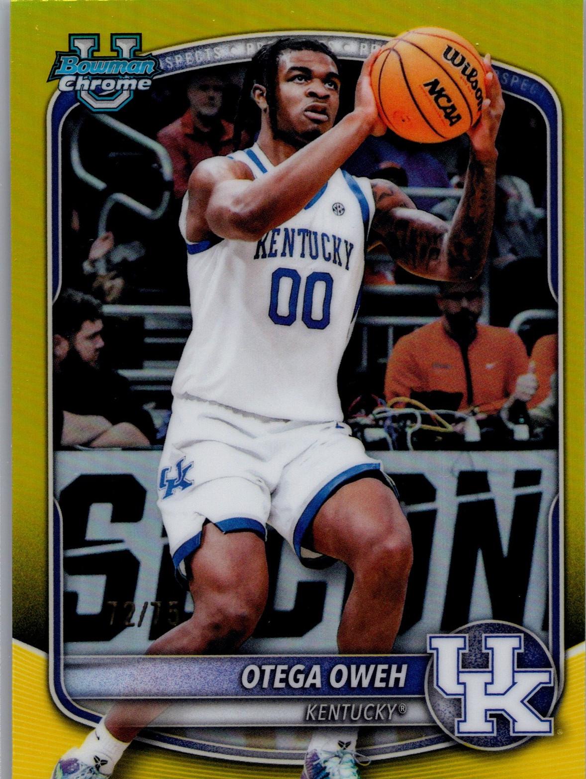 Otega Oweh [Yellow X-Fractor] #BCP-98