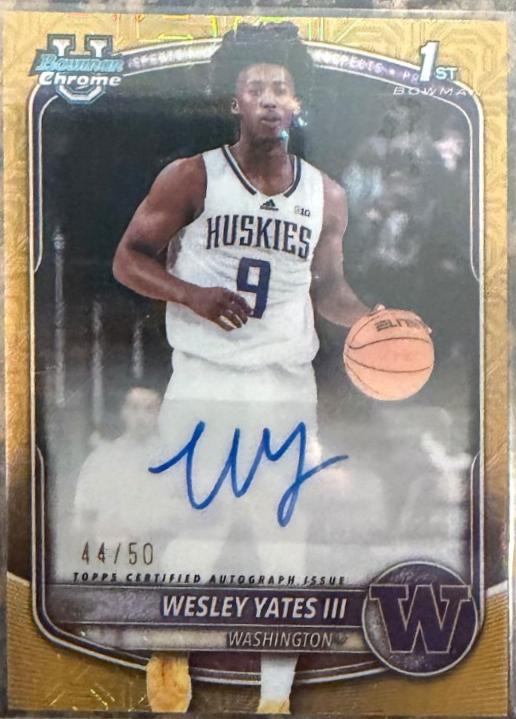 Wesley Yates III [Gold Mojo] #BCP-43