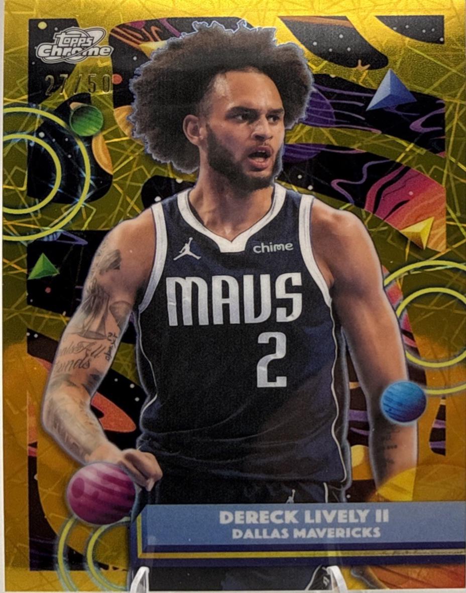 Dereck Lively II [Gold Interstellar Refractor] #10