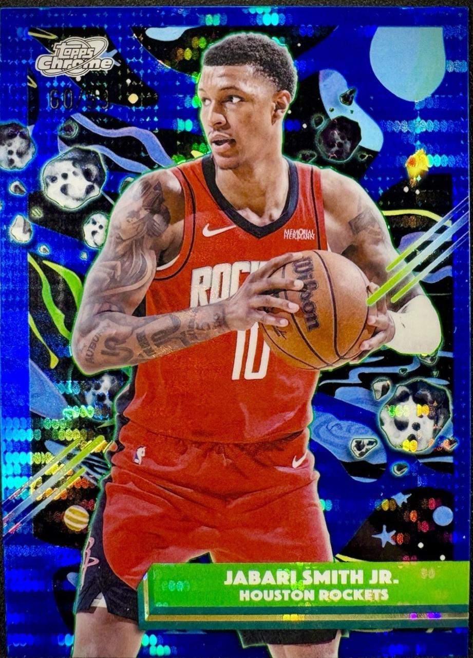 Jabari Smith Jr. [Blue Moon Refractor] #114