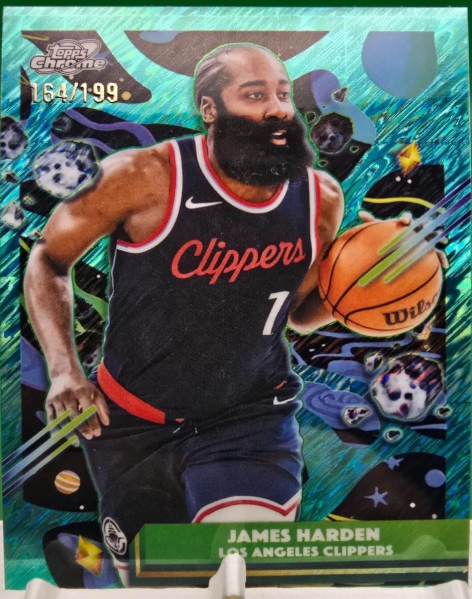 James Harden [Aqua Equinox Refractor] #78