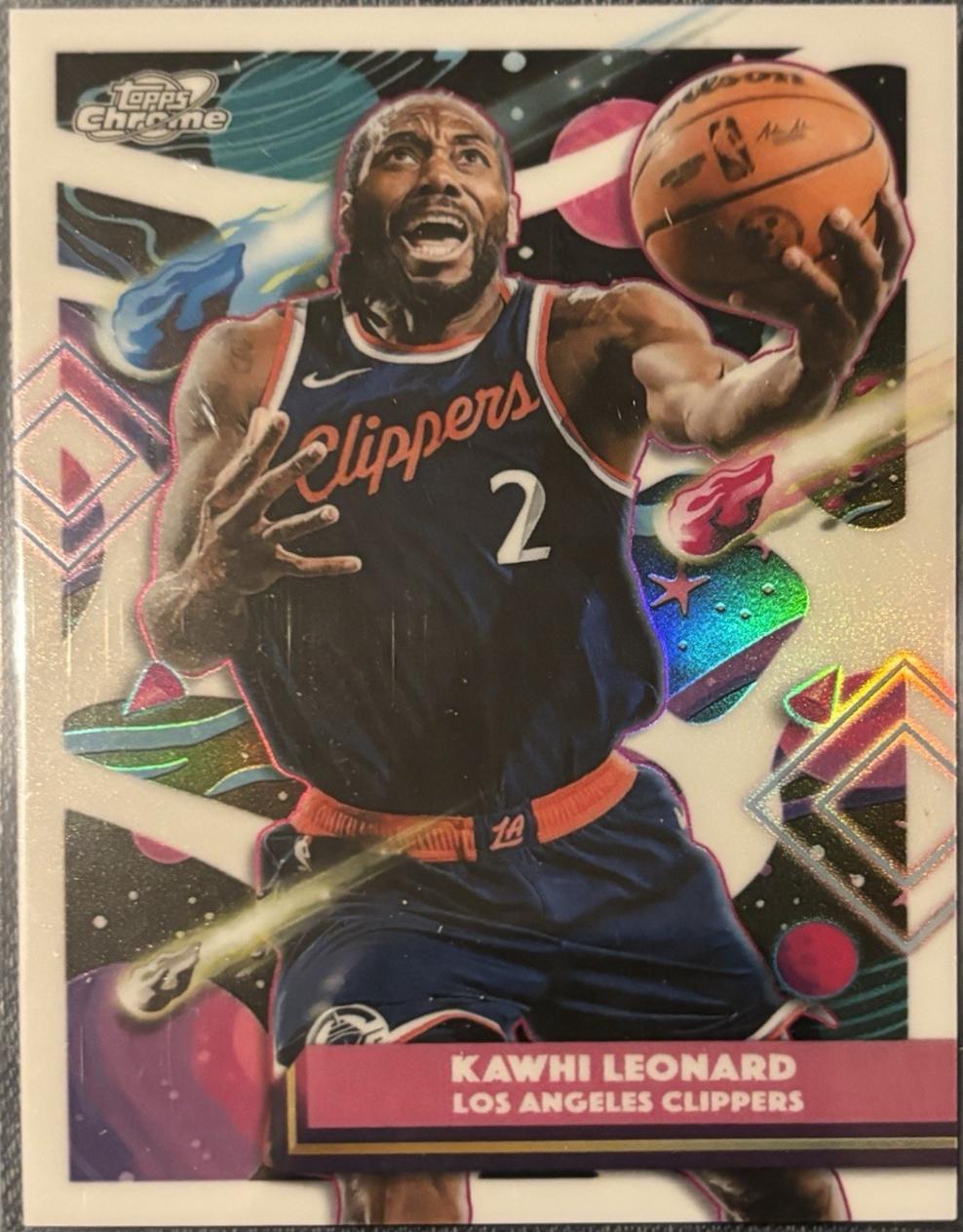 Kawhi Leonard [White Hole Refractor] #83