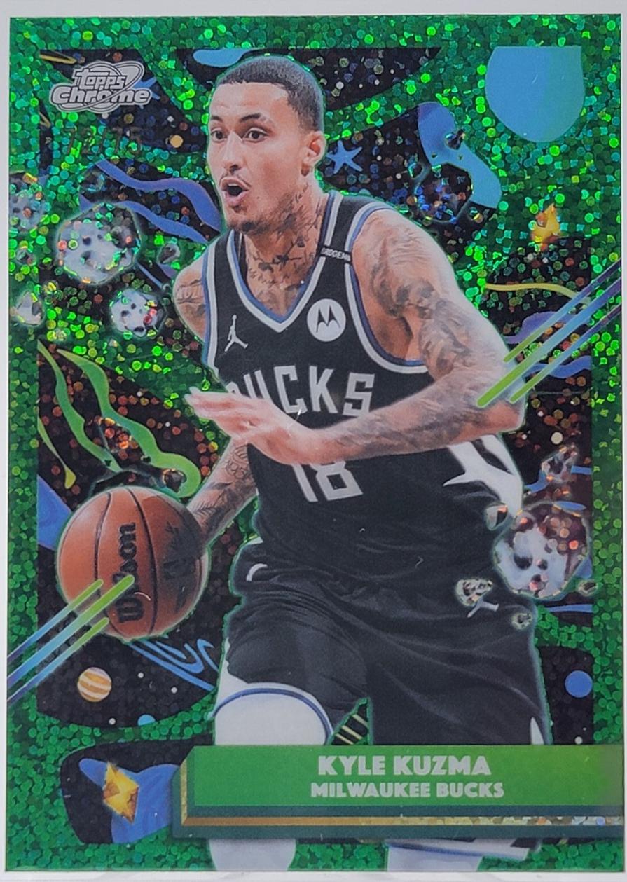 Kyle Kuzma [Green Space Dust Refractor] #108