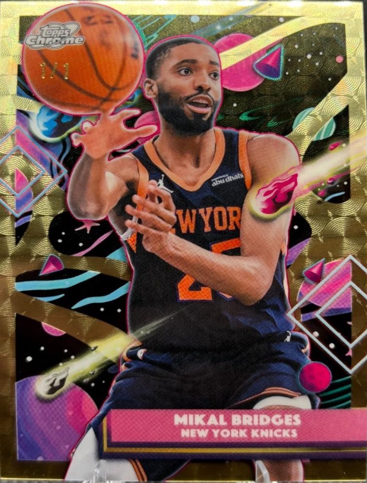 Mikal Bridges [Superfractor] #80