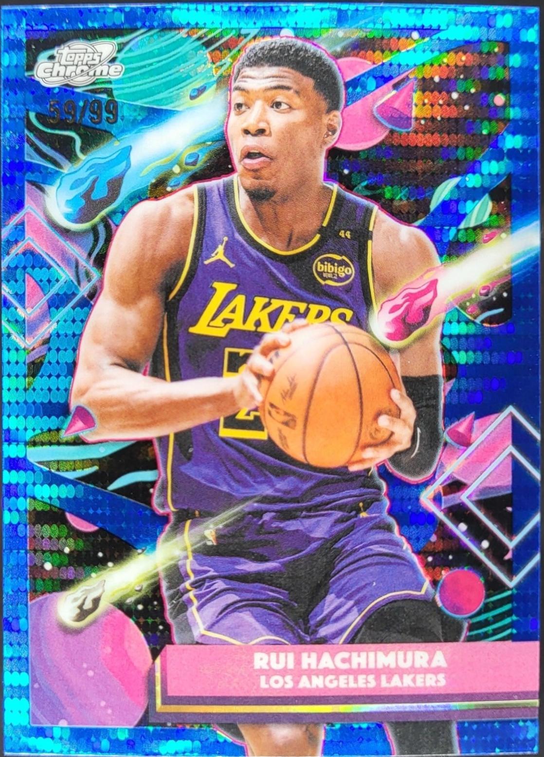 Rui Hachimura [Blue Moon Refractor] #77