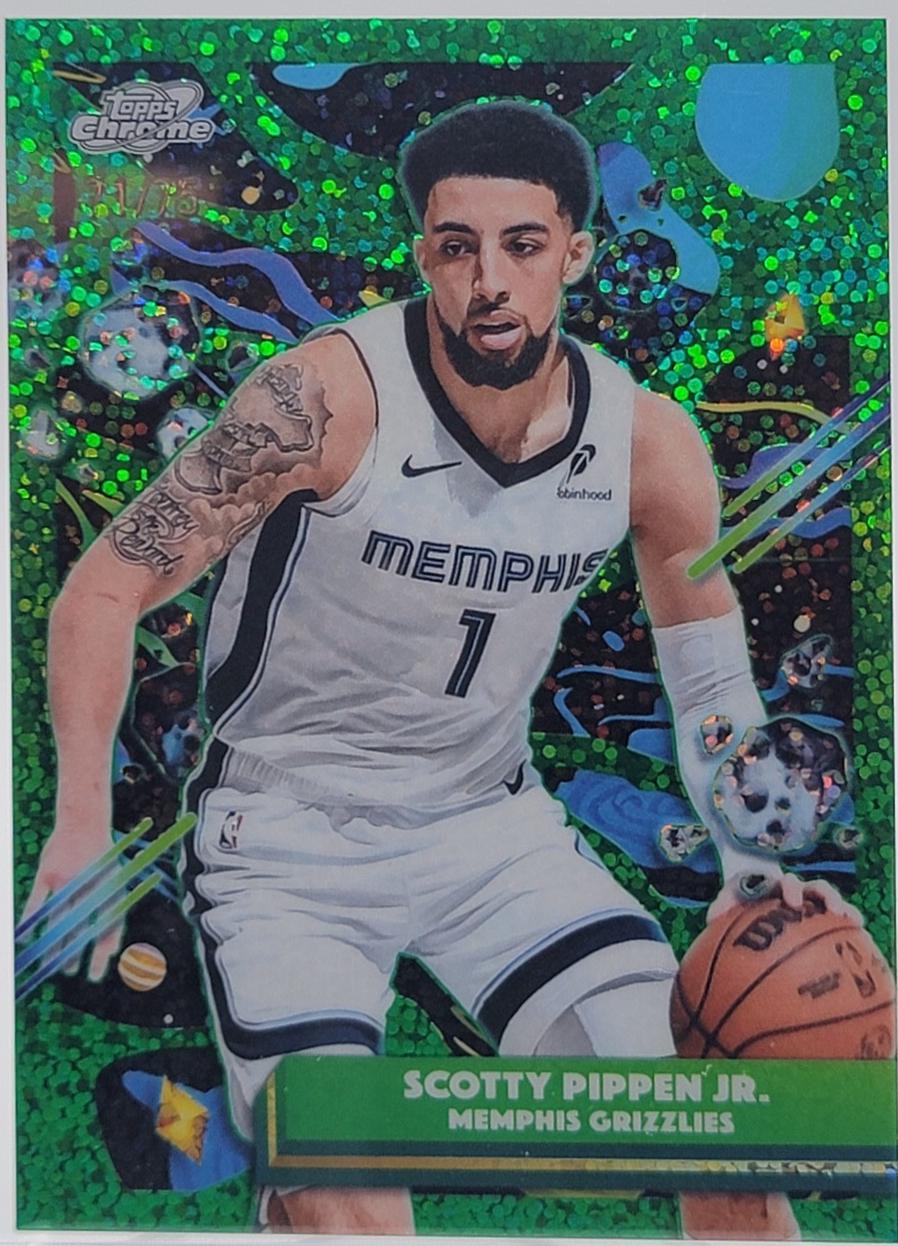 Scotty Pippen Jr. [Green Space Dust Refractor] #51