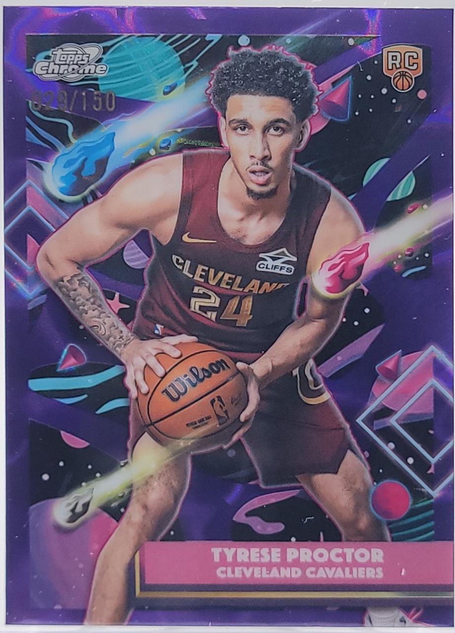 Tyrese Proctor [Purple Nebula Refractor] #140