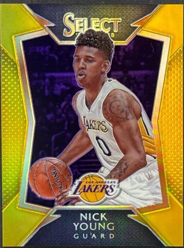 Nick Young [Gold Prizm] #28