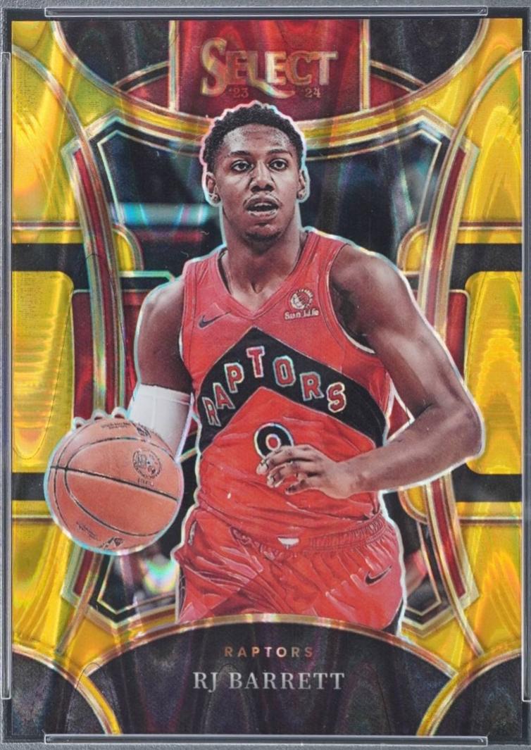 RJ Barrett [Tectonic Gold Prizm] #400