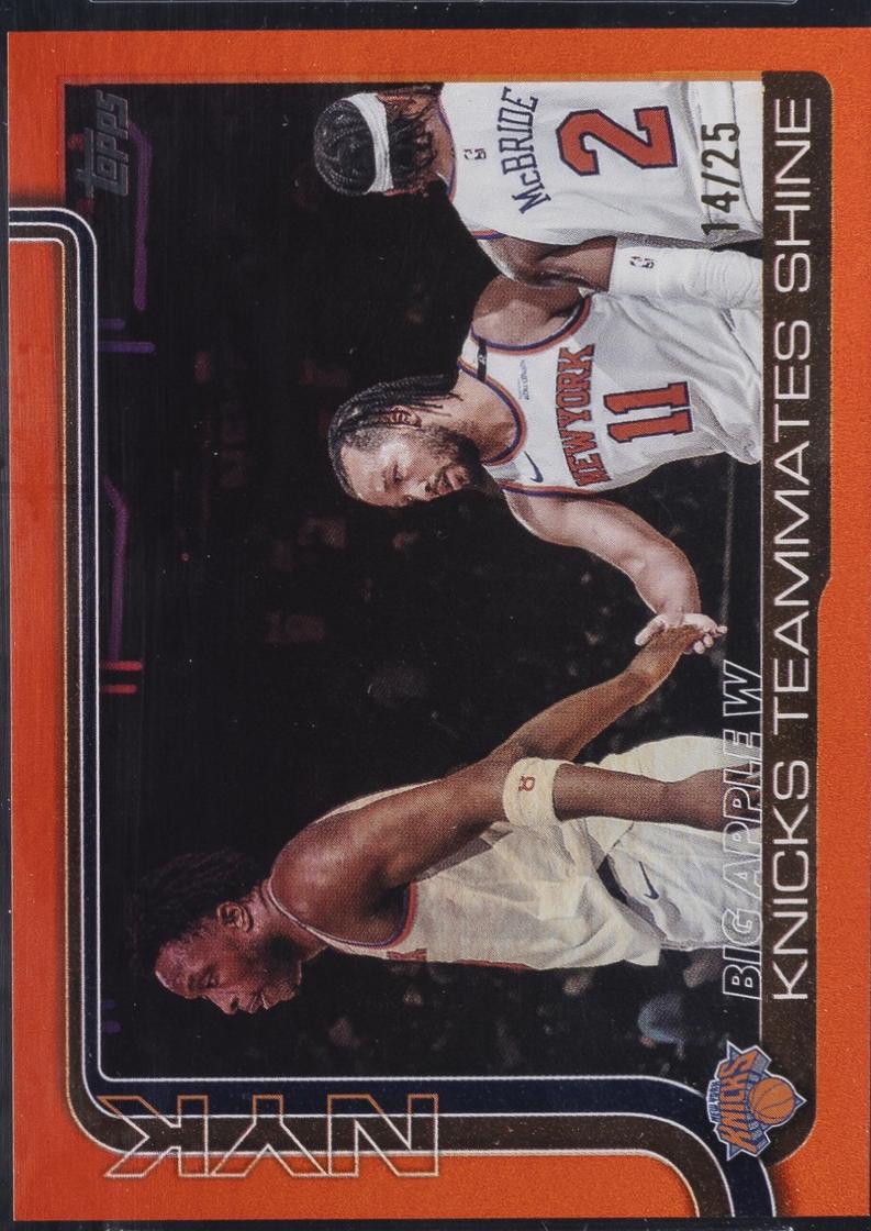 Jalen Brunson [Holo Orange Foil] #274
