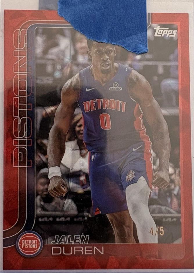 Jalen Duren [Red Diamante] #41