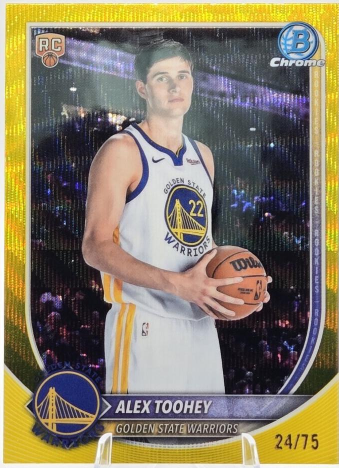 Alex Toohey [Yellow Wave Refractor] #BCV-48