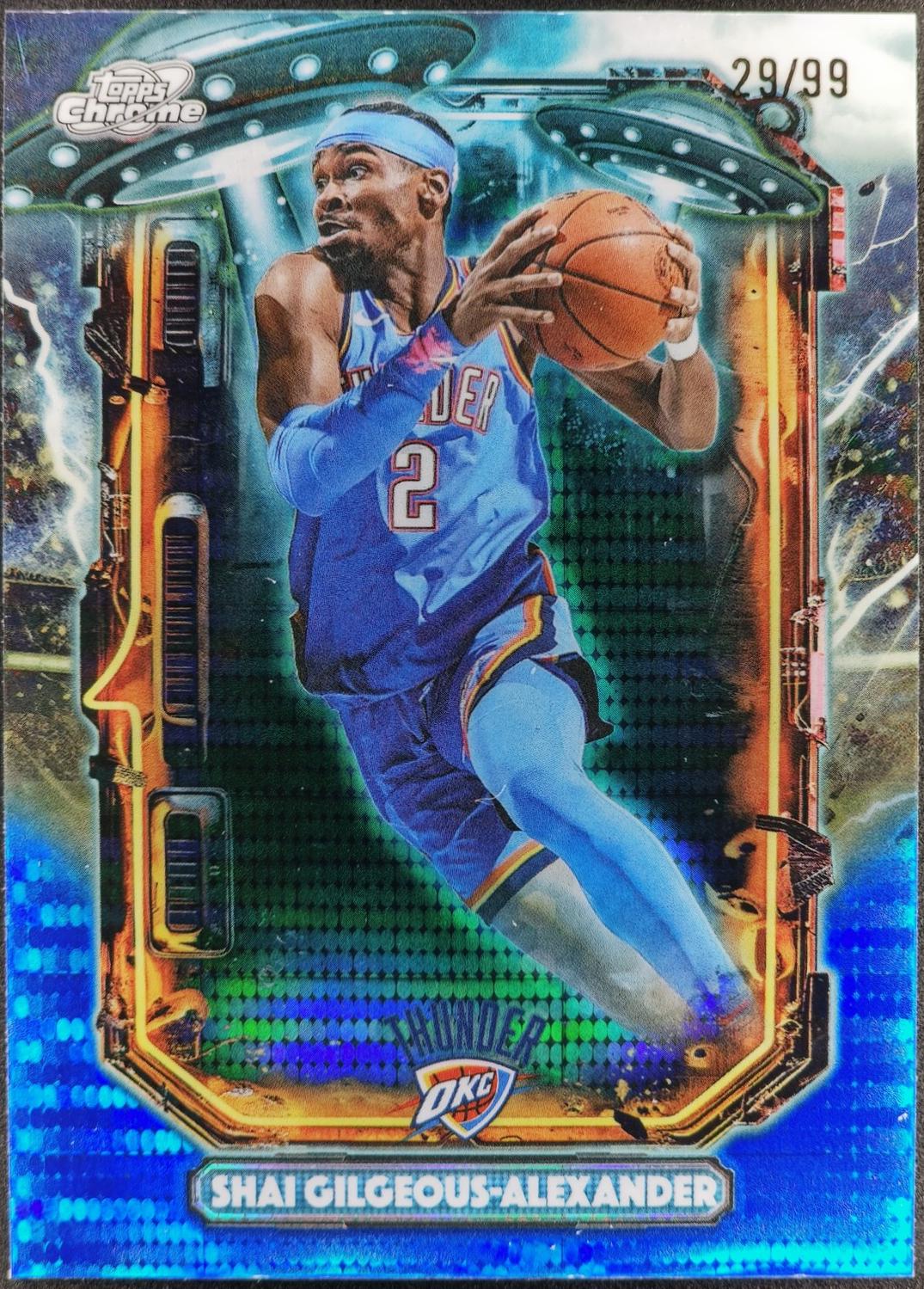 Shai Gilgeous-Alexander [Blue Moon Refractor] #ET-1