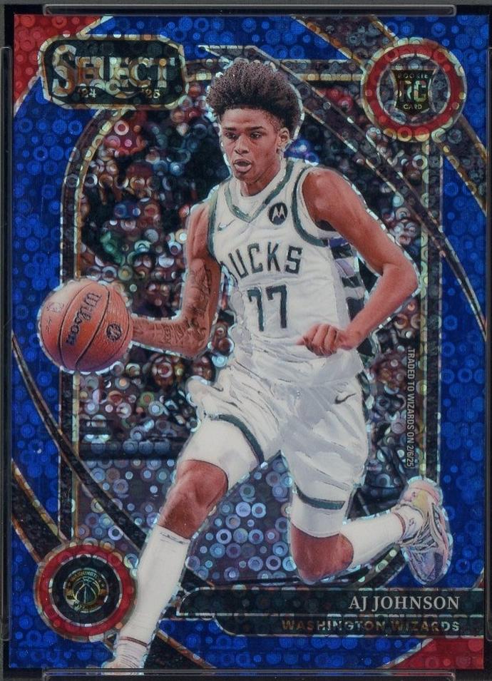 AJ Johnson [Blue Disco Prizm] #300