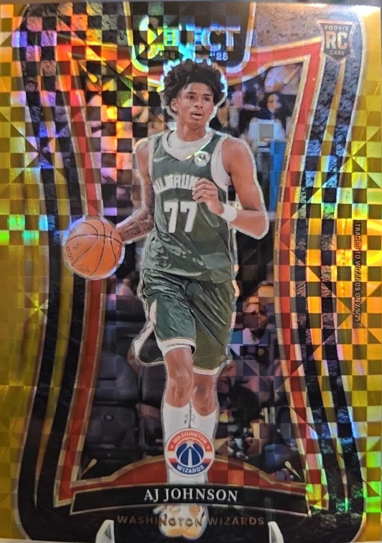AJ Johnson [Gold Prizm] #376