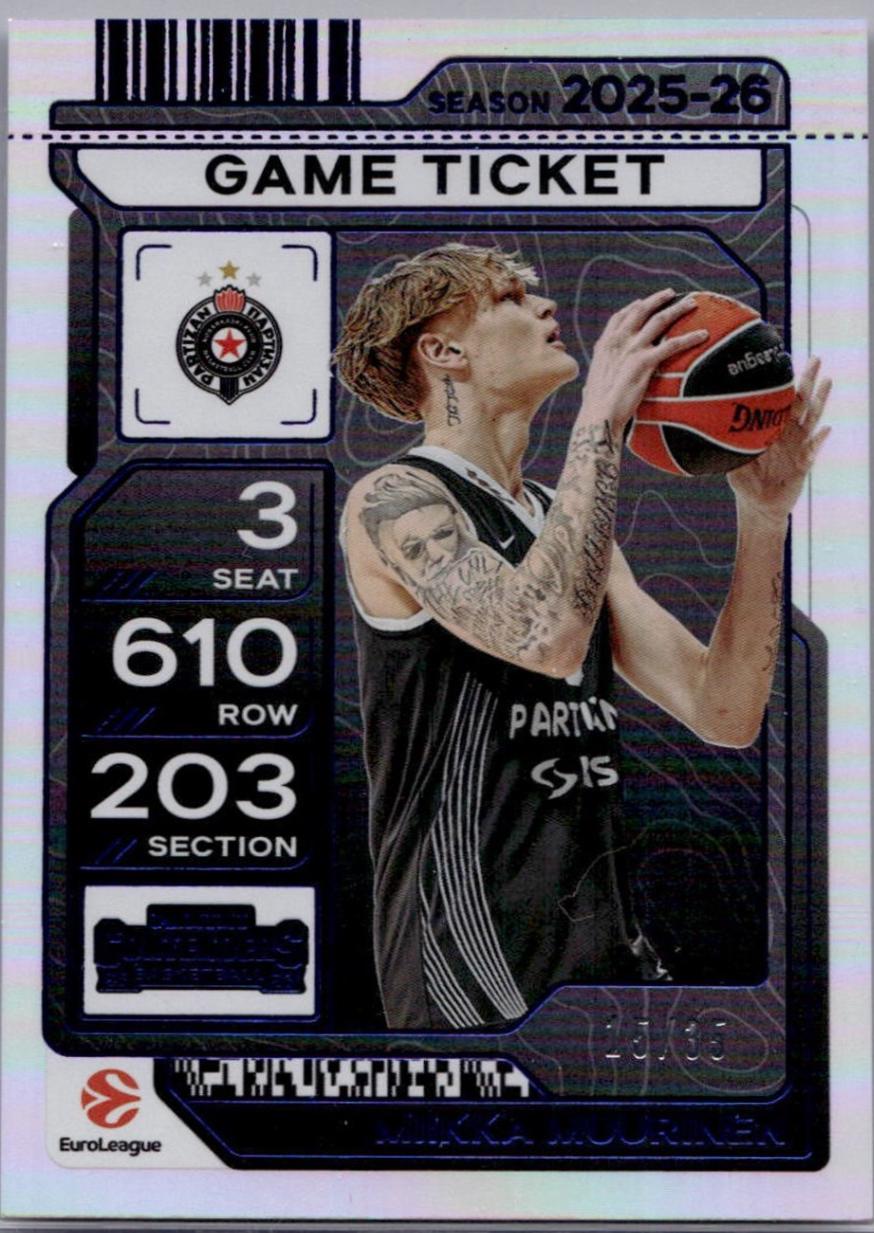 Miikka Muurinen [Game Ticket Blue] #18