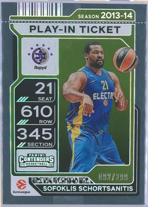 Sofoklis Schortsanitis [Play-In Ticket] #54