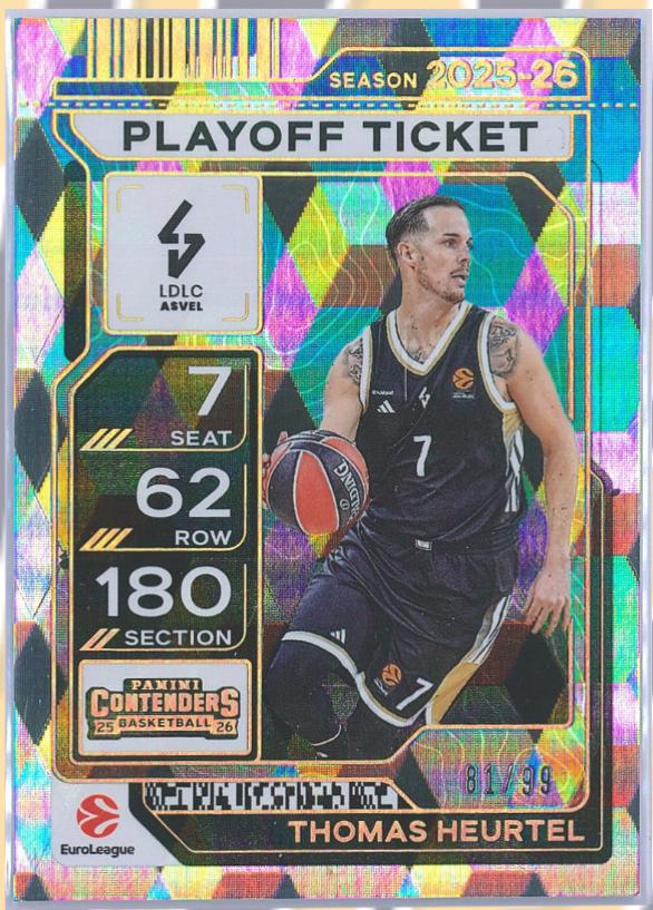 Thomas Heurtel [Playoff Ticket] #72