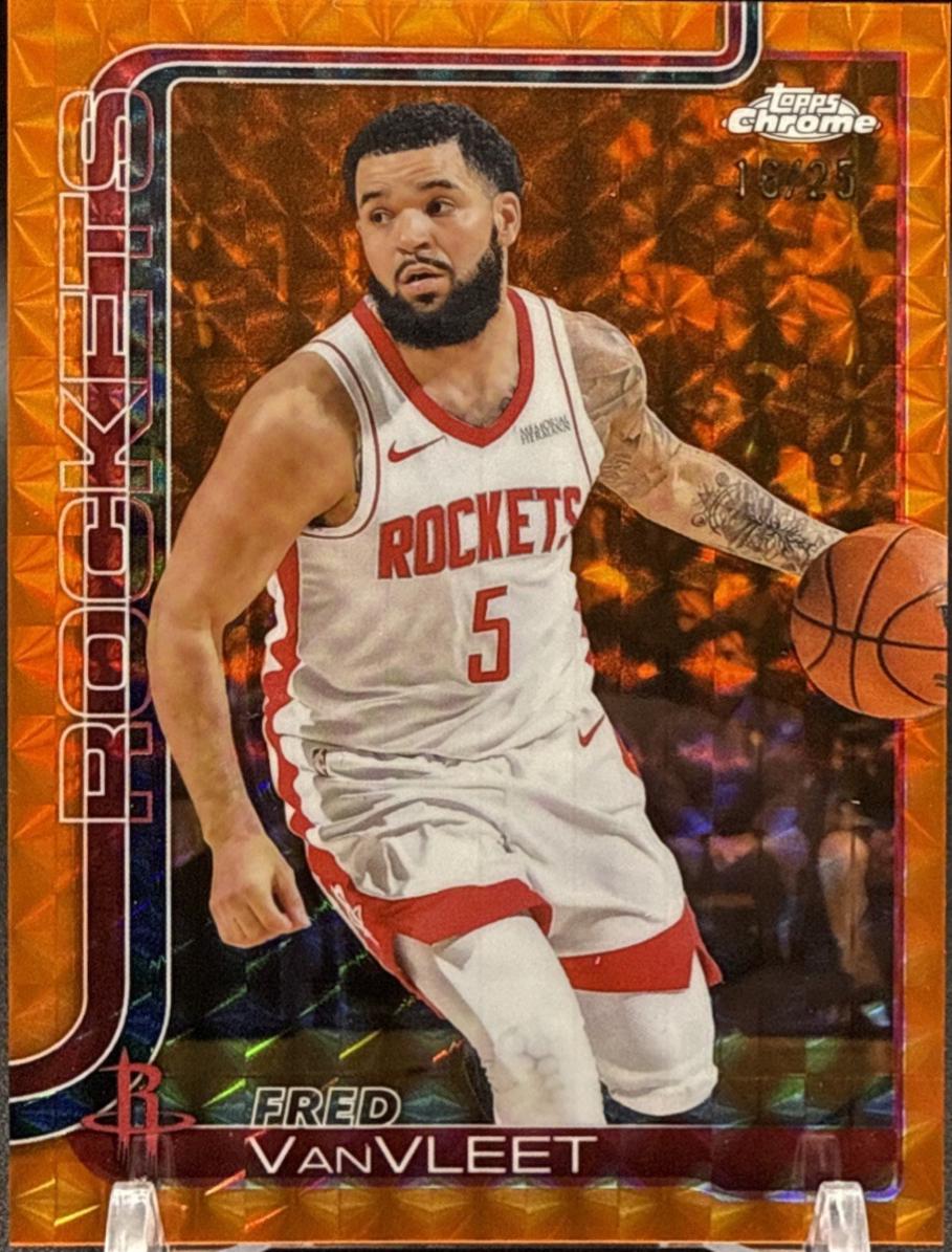 Fred VanVleet [Orange Geometric Refractor] #66