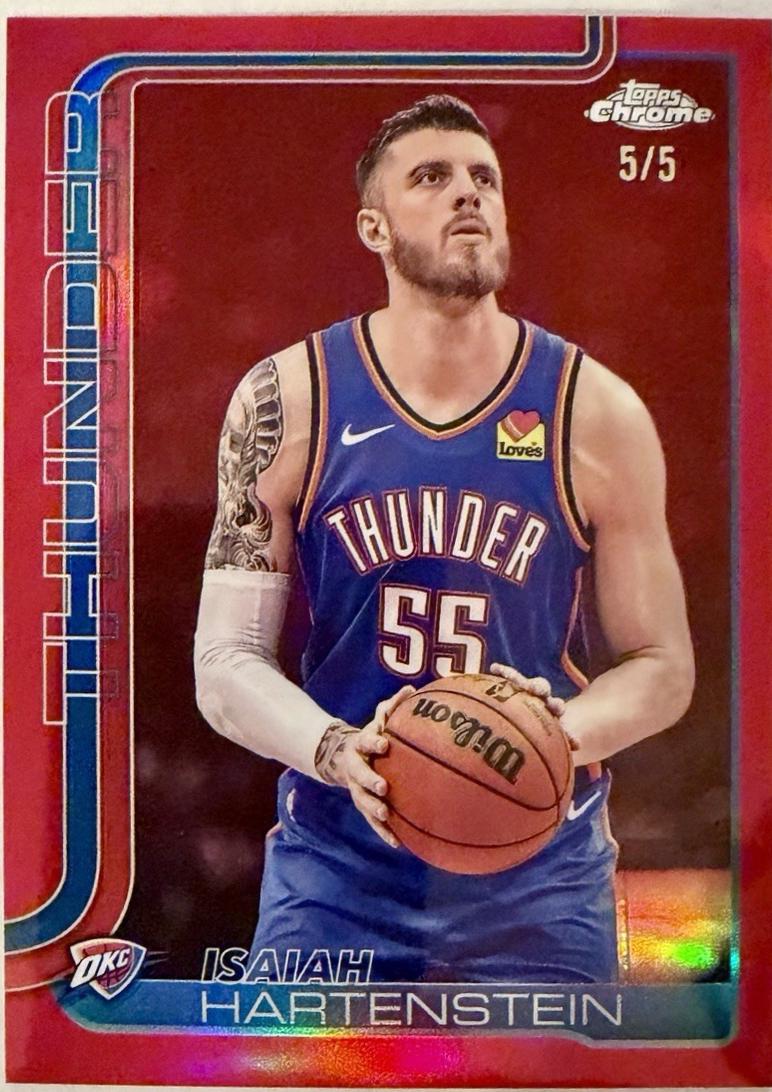 Isaiah Hartenstein [Red Refractor] #181