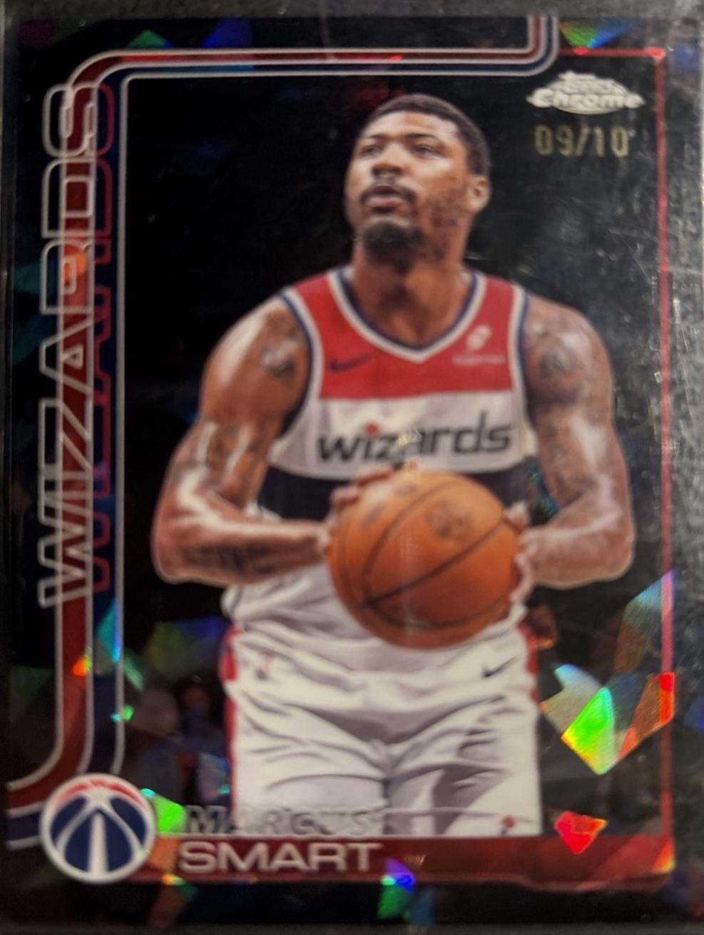 Marcus Smart [Black Basketball Refractor] #224