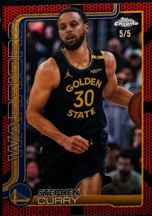 Stephen Curry [Red Refractor] #201