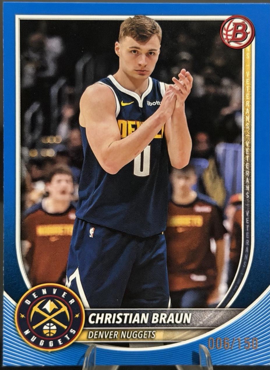 Christian Braun [Blue Border] #181
